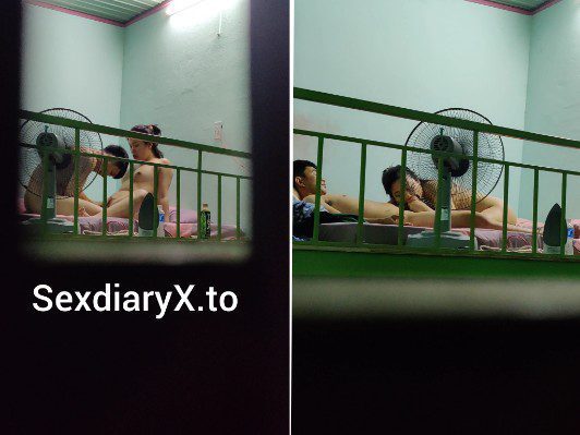 Quay lén gác trọ phòng bên bú móc kịch tính như phim